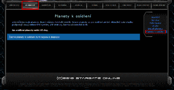 Planety k osídlení